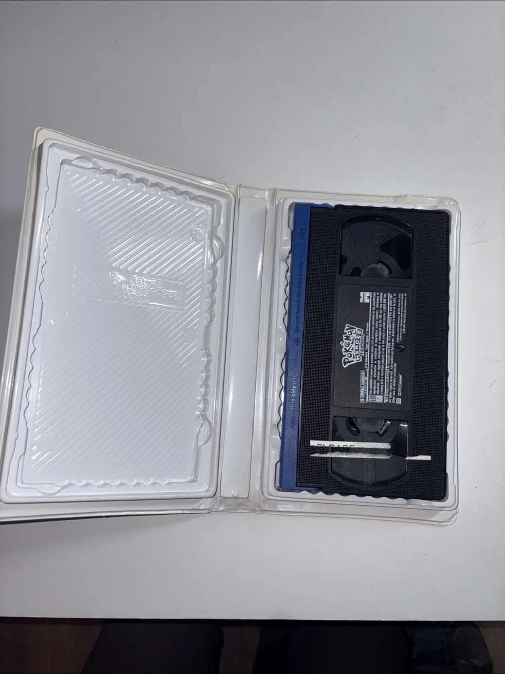 Pokemon Heroes The Movie VHS – Blue Cover